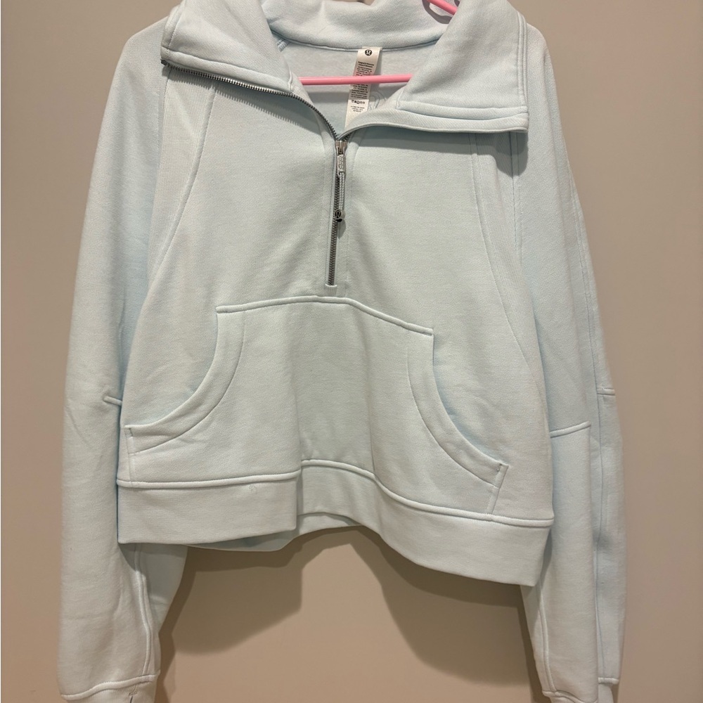 Lululemon oversized funnel neck half zip